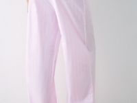 Пижамные брюки из хлопка, Розовый