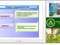 Международный вебинар "Процедура медиации: цели и задачи медиатора на каждой стадии медиационного процесса"