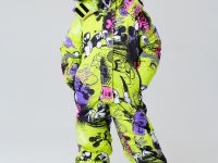 Комбинезон текстильный с полиуретановым покрытием для девочек