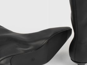 Сапоги из натуральной кожи, Черный