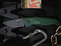 Полуавтоматический складной нож Aegis Mk3 Forest+Moss, сталь D2, рукоять зеленый GRN