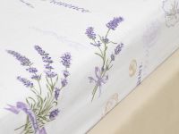 Простыня на резинке Lavender, лаванда