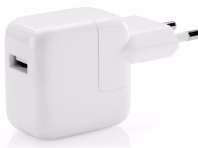 Сетевое зарядное устройство Apple 12W USB (белый) (MD836)