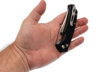 Складной нож SRM Retreiver 9201-PB, сталь 8Cr13MOV Satin, рукоять Black FRN