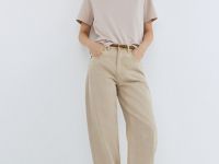 Базовая футболка, Бежевый