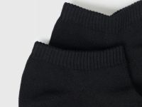 Короткие носки с поддержкой стопы, Черный