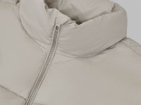 Утепленная куртка с воротником-стойкой