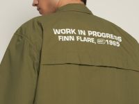 Рубашка с нагрудными карманами и принтом