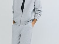 Джоггеры из хлопка, Серый
