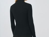 Водолазка из хлопка, Черный