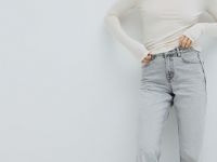 Лонгслив с шёлком, Бежевый