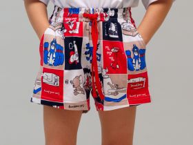 Шорты трикотажные для девочек, 2 шт в комплекте