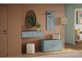 Вешалка Сайрис 46x92 Серо-зеленый