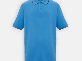 Поло из хлопка свободного кроя