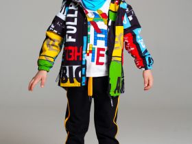 Куртка текстильная с полиуретановым покрытием для мальчиков (ветровка)