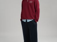 Трикотажные брюки с эластичным поясом