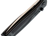 Складной автоматический нож Steelclaw Карма-1, сталь D2, рукоять алюминий, чёрный