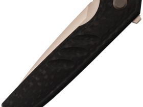 Складной нож TUOTOWN Hrebet, сталь T10S, рукоять G10/Carbon Fiber