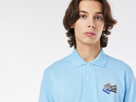 Мужское поло Lacoste приталенного кроя L.12.12