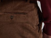 Брюки прямого кроя из хлопка