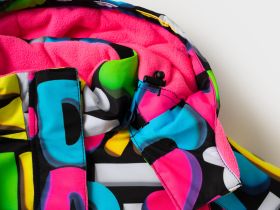 Комбинезон текстильный с полиуретановым покрытием для девочек