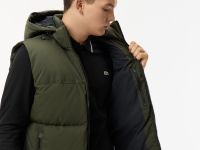 Мужской жилет Lacoste с капюшоном