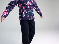 Куртка текстильная с полиуретановым покрытием для девочек