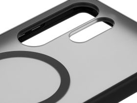 Клип-кейс uBear Real Mag для Samsung Galaxy S25 Ultra Чёрный