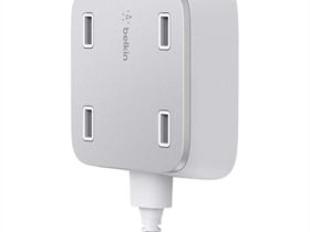 Сетевое зарядное устройство Belkin 4xUSB Charger 26W 2,4 А (White)