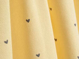 Трикотажное платье c принтом для девочек, Желтый