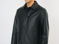Куртка из искусственной кожи, Черный