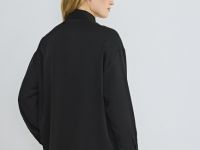 Блузка из сатина, Черный