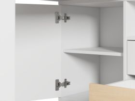 Письменный стол Дикинс 118x120 Белый