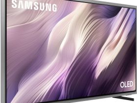 Телевизор Samsung 77" OLED S95H 4K, Процессор NQ4 AI Gen3, Smart ТВ (2026) QE77S95HAEXPY сланцево-черный