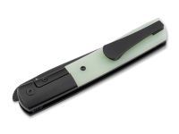 Складной нож Boker Urban Trapper Premium G10 Jade, сталь M390, рукоять титан/Carbon