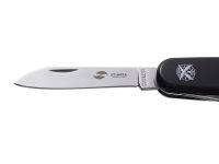 Нож перочинный Stinger 90 мм, 10 функций, черный, в блистере