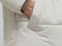 Утепленная куртка с воротником-стойкой