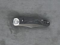 Складной нож Перемен Лисичка, сталь 8Cr14MoV, рукоять FRN, черный