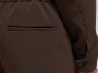 Брюки прямого кроя с вискозой