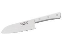 Набор кухонных ножей Hatamoto Sakana WJPS-002 "Поварская тройка", сталь AUS-8, рукоять ABS-пластик, белый