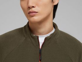 Толстовка-поло на молнии