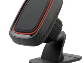Автомобильный держатель Magnetic H-CT219 для смартфона магнитный на приборную панель (клеевая основа) (черный)