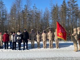 Ленский район принял эстафету «Знамя Победы»