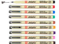 Ручка-кисточка Sakura "PIGMA BRUSH" розовый