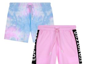 Шорты трикотажные для девочки, 2 шт. в комплекте