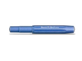 Ручка перьевая Kaweco AL Sport Stonewashed, чернила синие, корпус синий