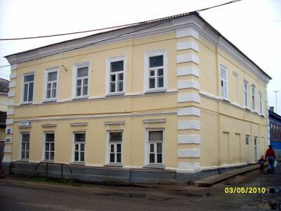 Образец жилой застройки площади и улицы