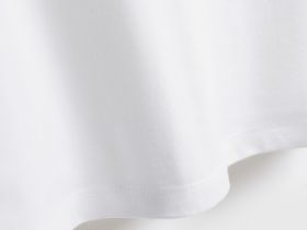 Футболка с цветочным принтом, Белый