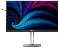 Монитор 27" Philips 27B2N4500 (00/00) Silver-Black с поворотом экрана (IPS, 2560x1440, 120Hz, 4 ms, 178°/178°, 350 cd/m, 1500:1, +2xHDMI 2.0, +Display