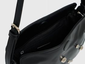 Сумка с декоративными заклёпками, Черный
